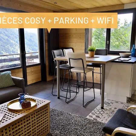 Bel Appartement Avec Vue Exceptionnelle Le Grand-Bornand Exterior photo